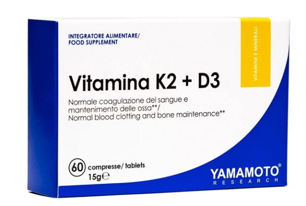 Vitamina K2+D3 60 caps|Vitamina K2+D3 60 caps