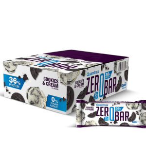 .Zero QBar Cookies & Cream 60gr x 12 Uds
